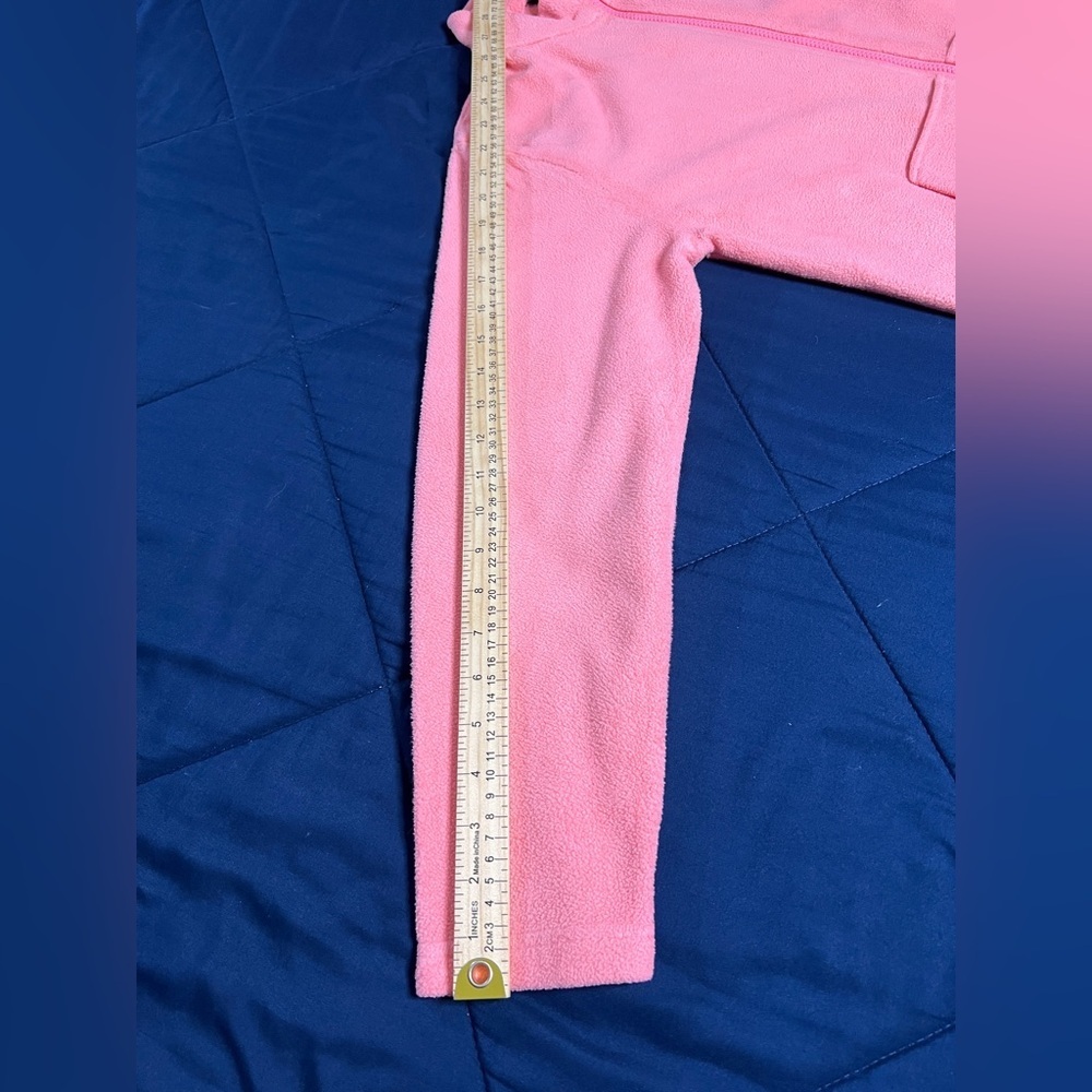 Eddie Bauer Kids Full Zip Fleece in pink. - Picture 4 of 5